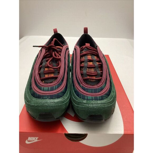 Size 6.5- Nike Air Max 97 NRG - Team Red/Midnight Spruce Equine Rouge/SKU # 3004
